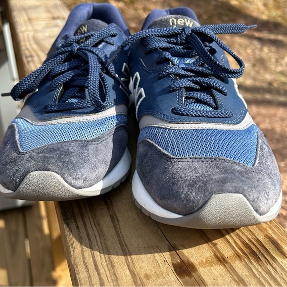 New Balance Blue Purple Indigo Retro Athletic Sneakers 997H Women’s 10.5 - Picture 4 of 15